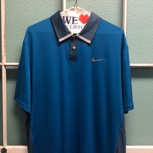 Nike Tiger Woods Collection Dri-Fit golf shirt